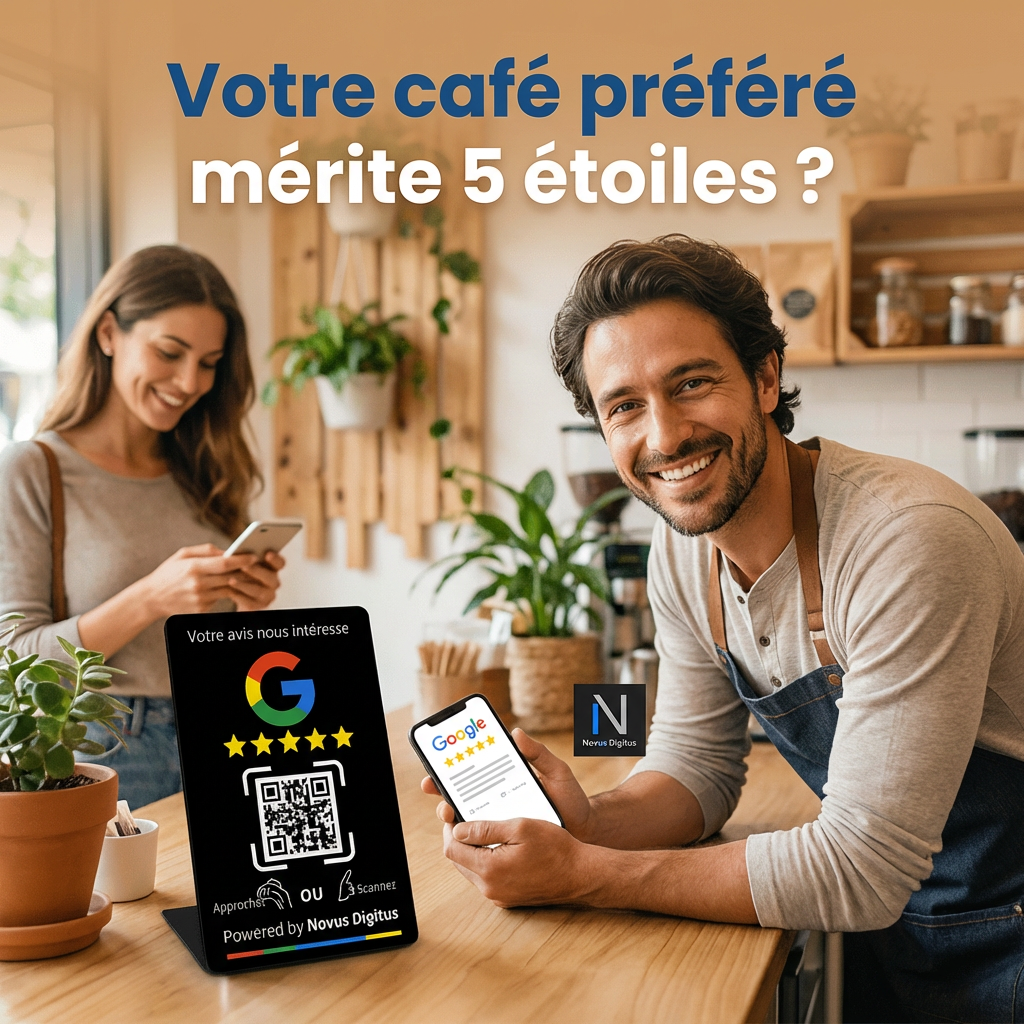 Plaque NFC Google Avis